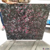 italy black night rose granite